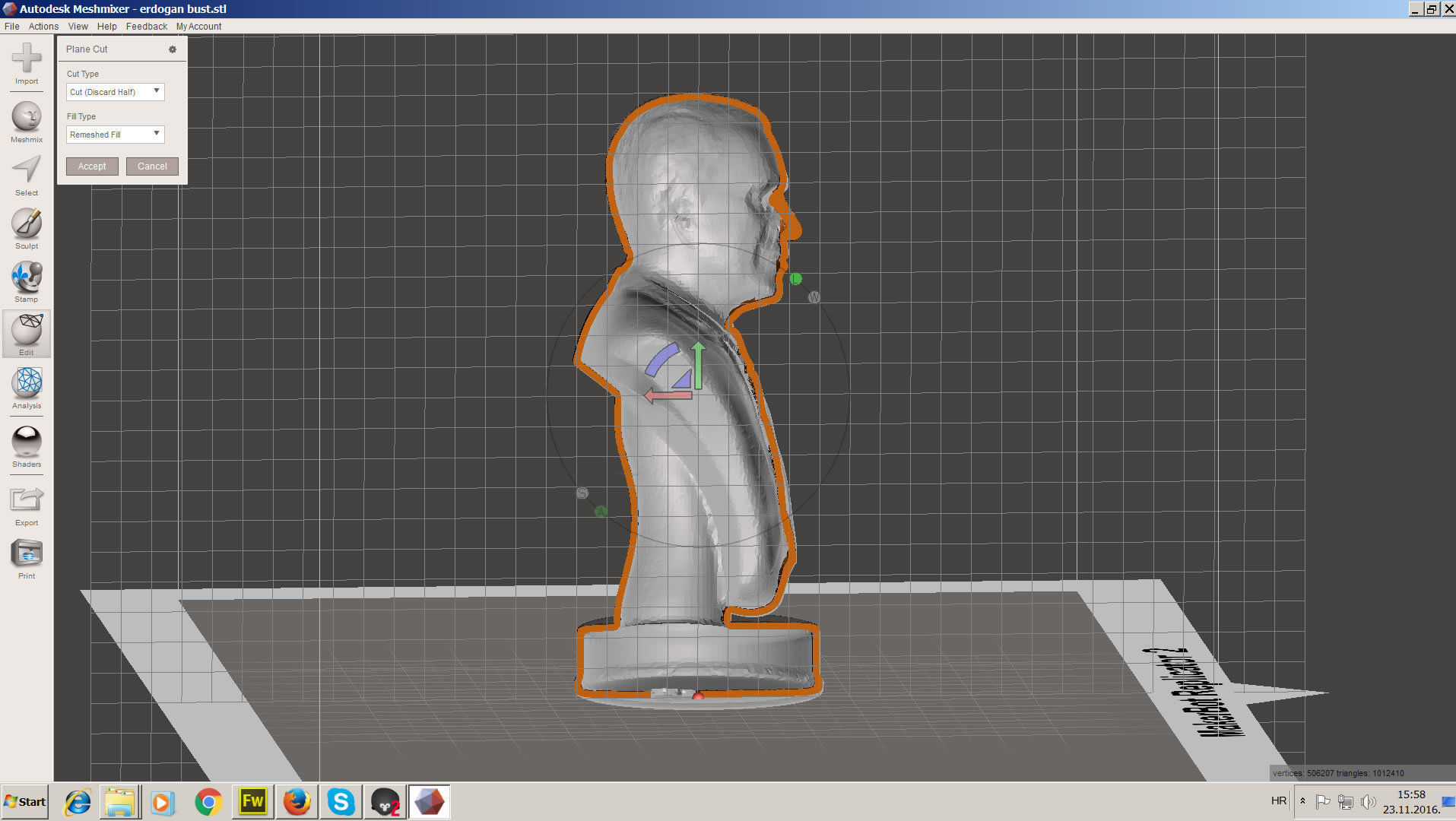 Recep Tayyip Erdogan 3D print model_17