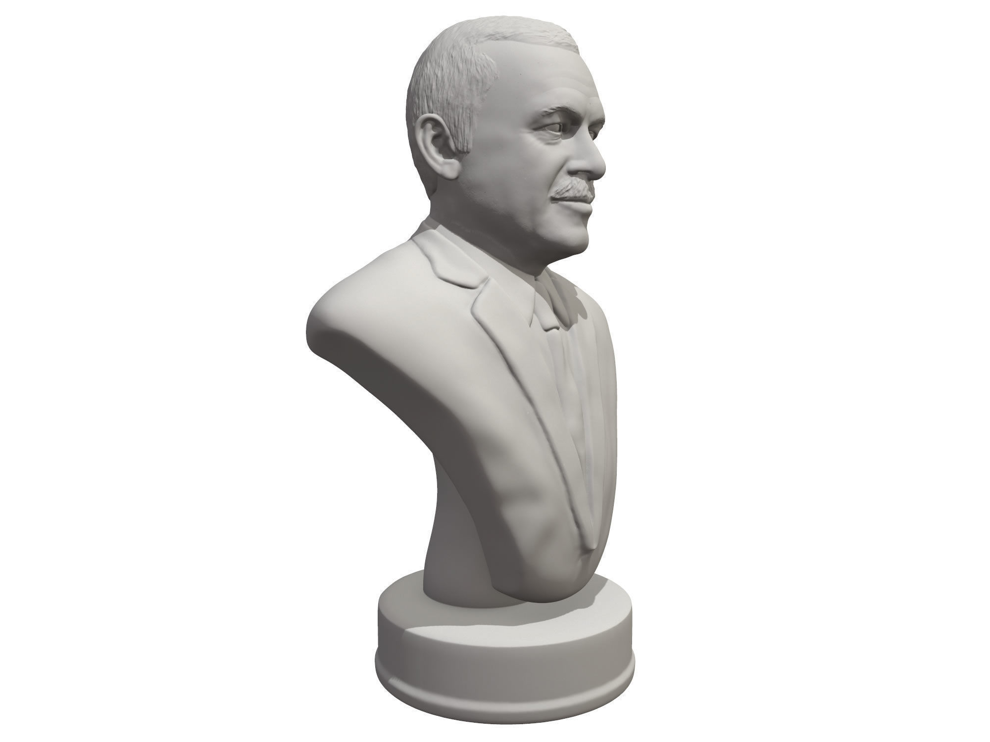 Recep Tayyip Erdogan 3D print model_8