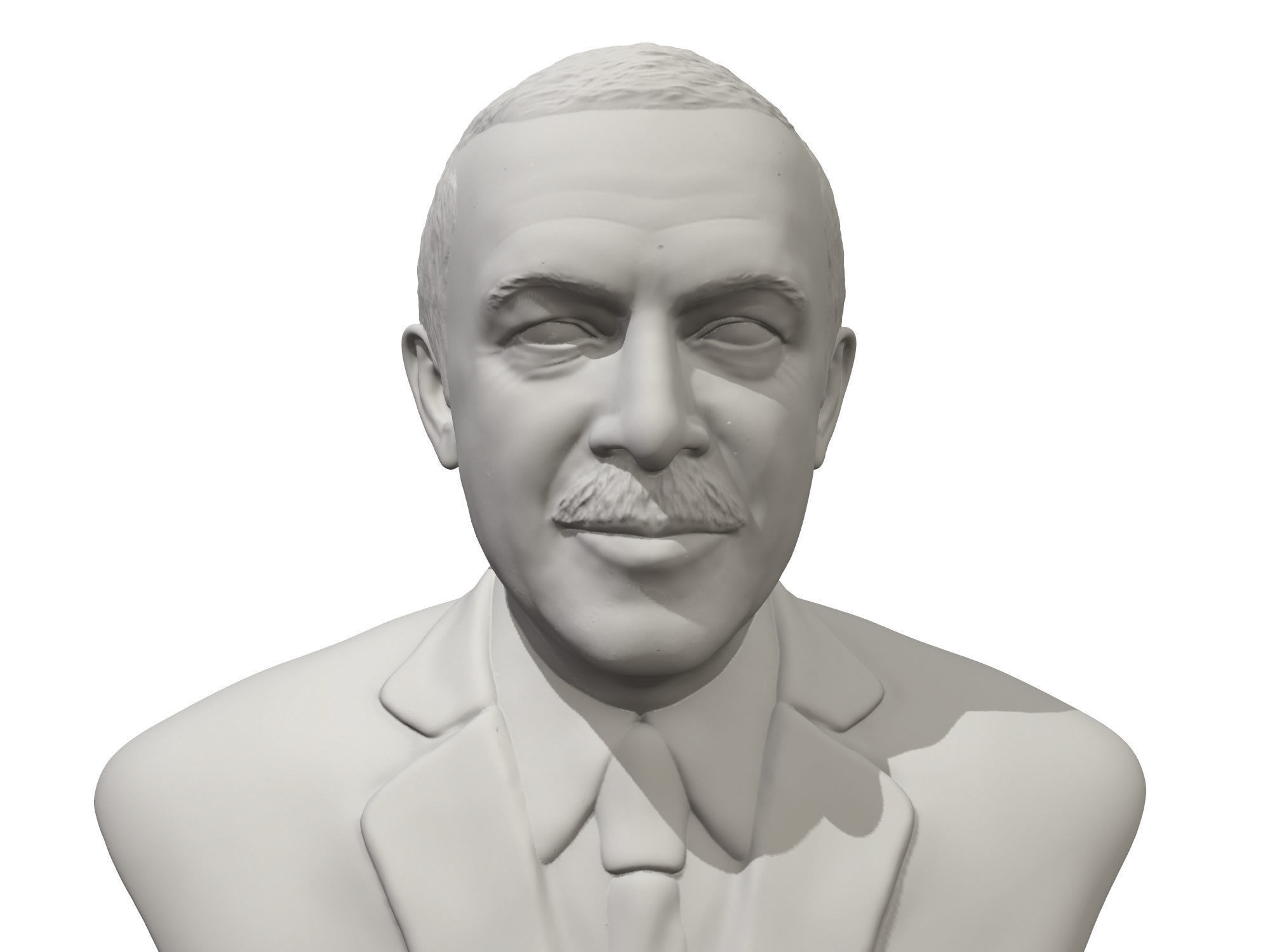 Recep Tayyip Erdogan 3D print model_13