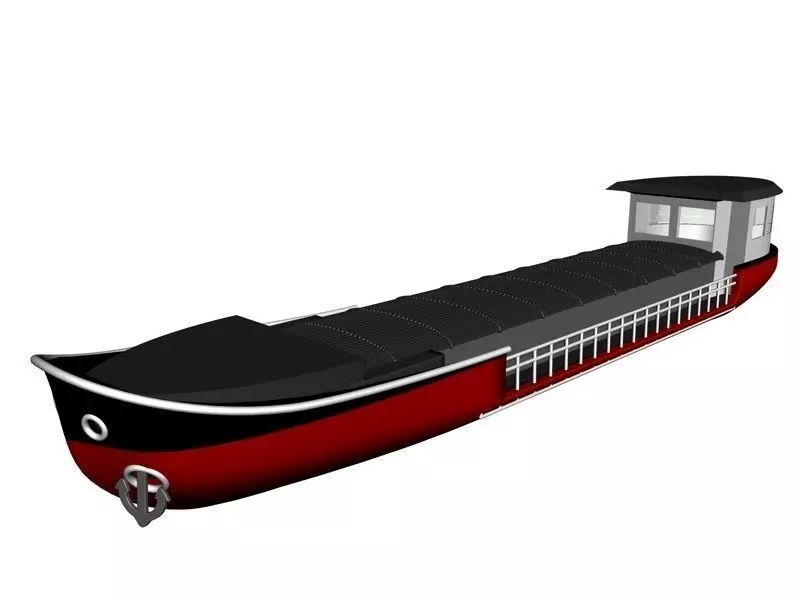 boat 3D model 3D model