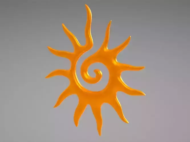 Sol Brooch
