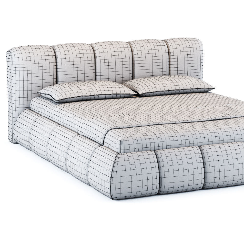 SMA SHARPEI BED 3D model_6