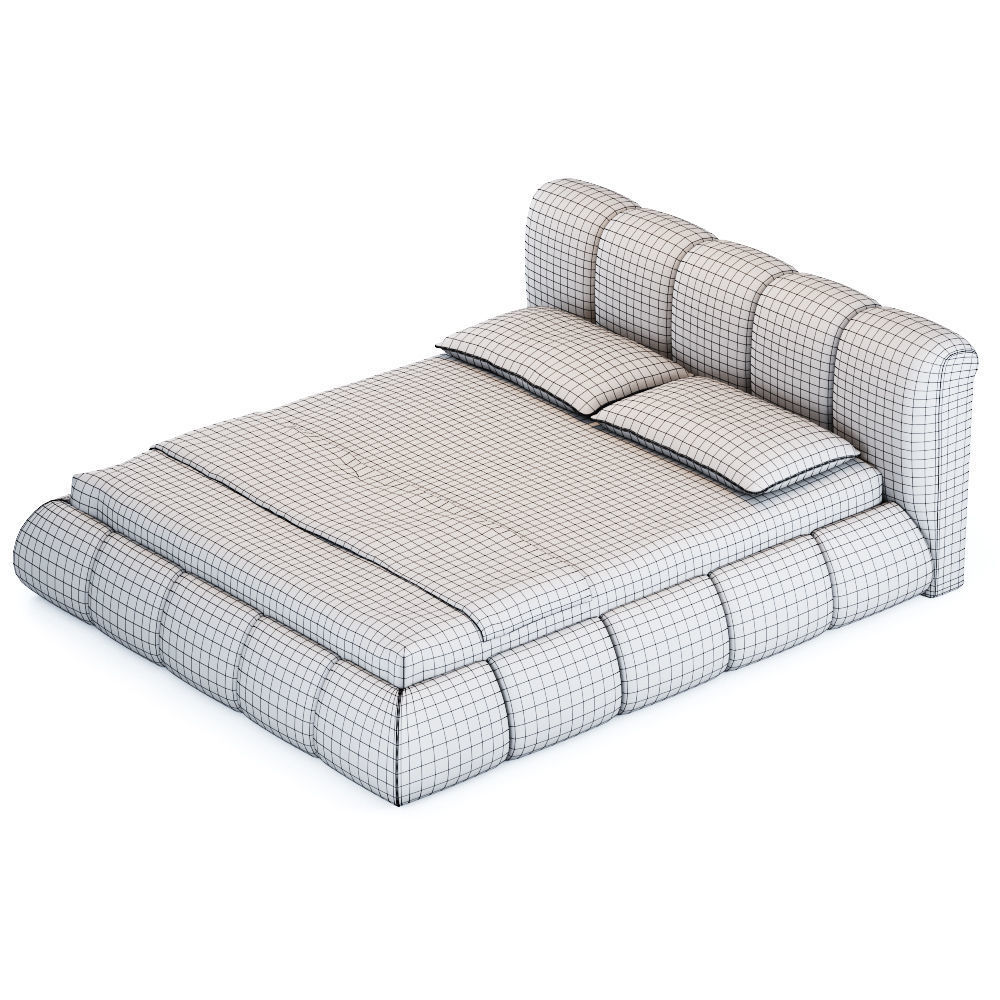 SMA SHARPEI BED 3D model_5