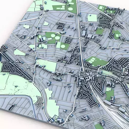 Wembley Stadium England 3D model 4