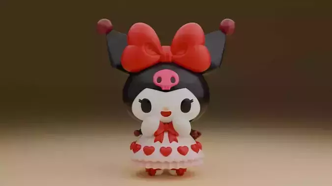 Valentine sanrio KUROMI 35