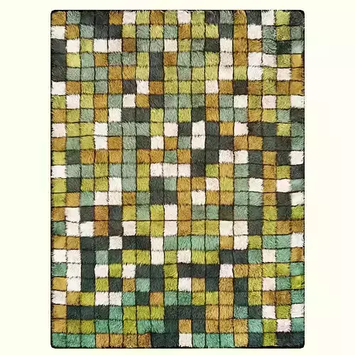 Carpet mosaic tile placemat