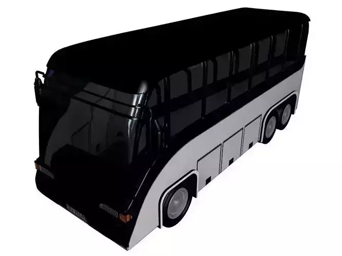 Bus 2 3D model 3D model