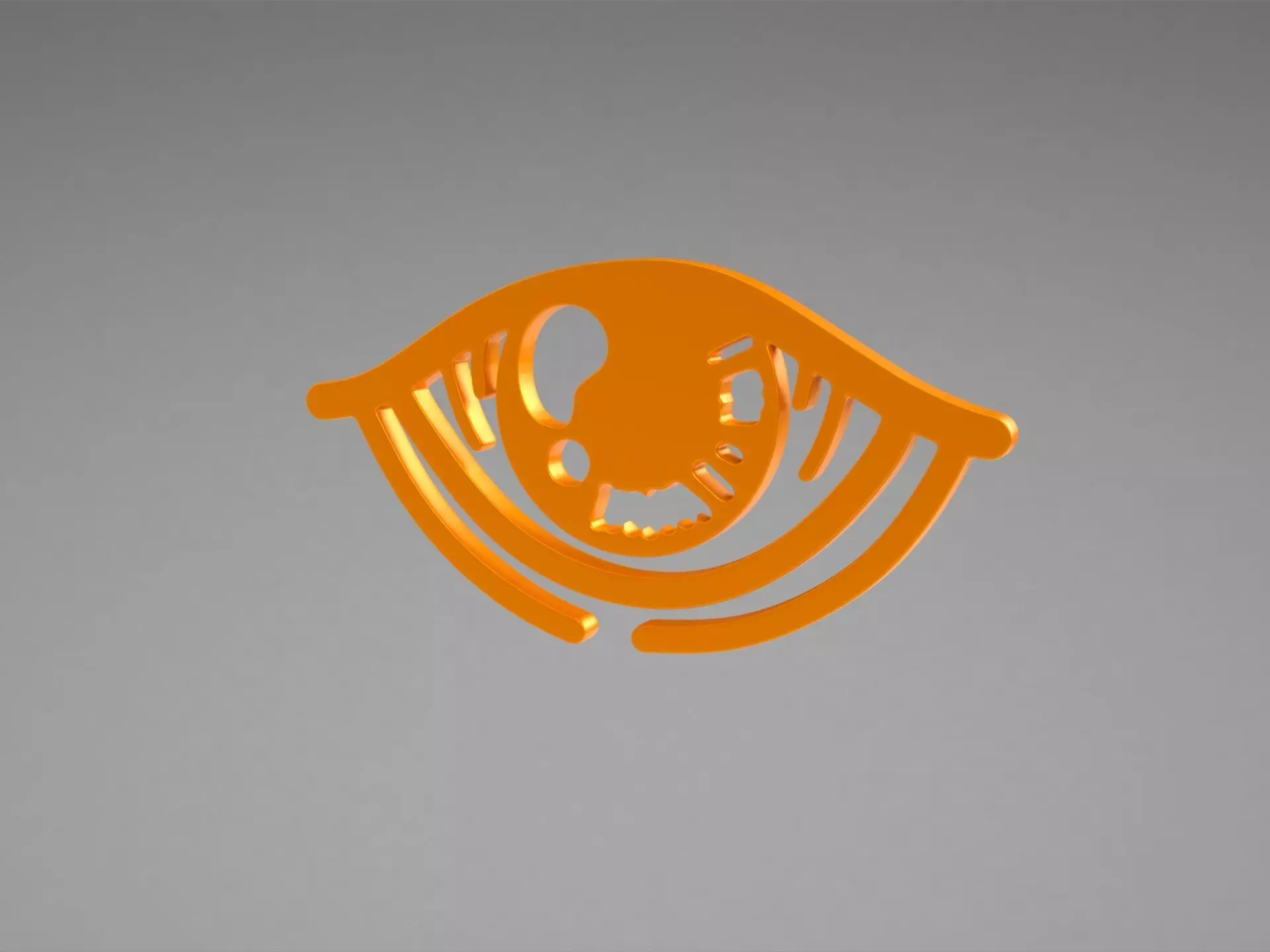 Oculus Brooch 3D print model