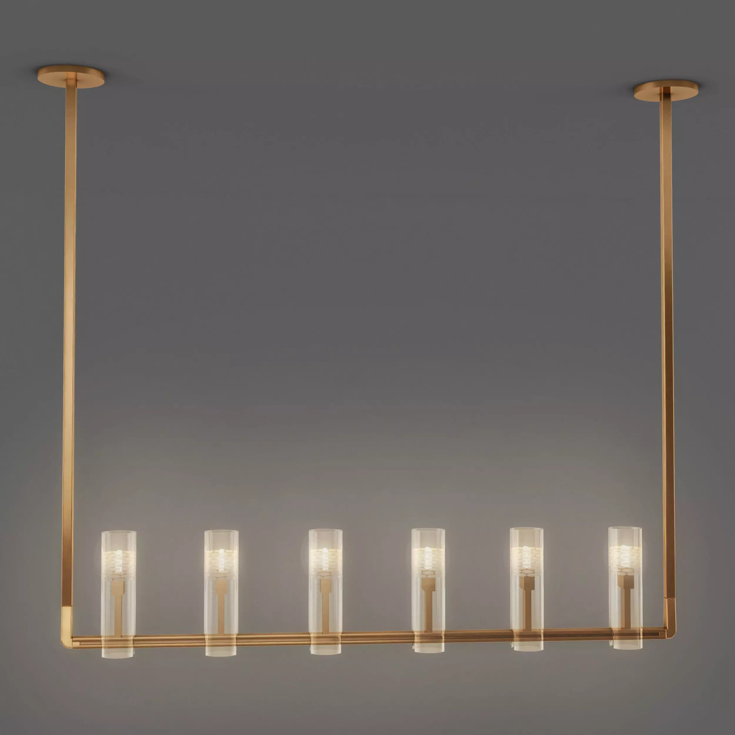 Jonathan Browning Studio Chamont Chandelier 3D model_0