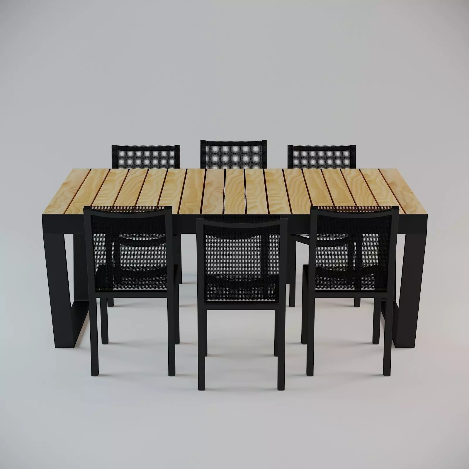 Outdoor  Table 3D model_0