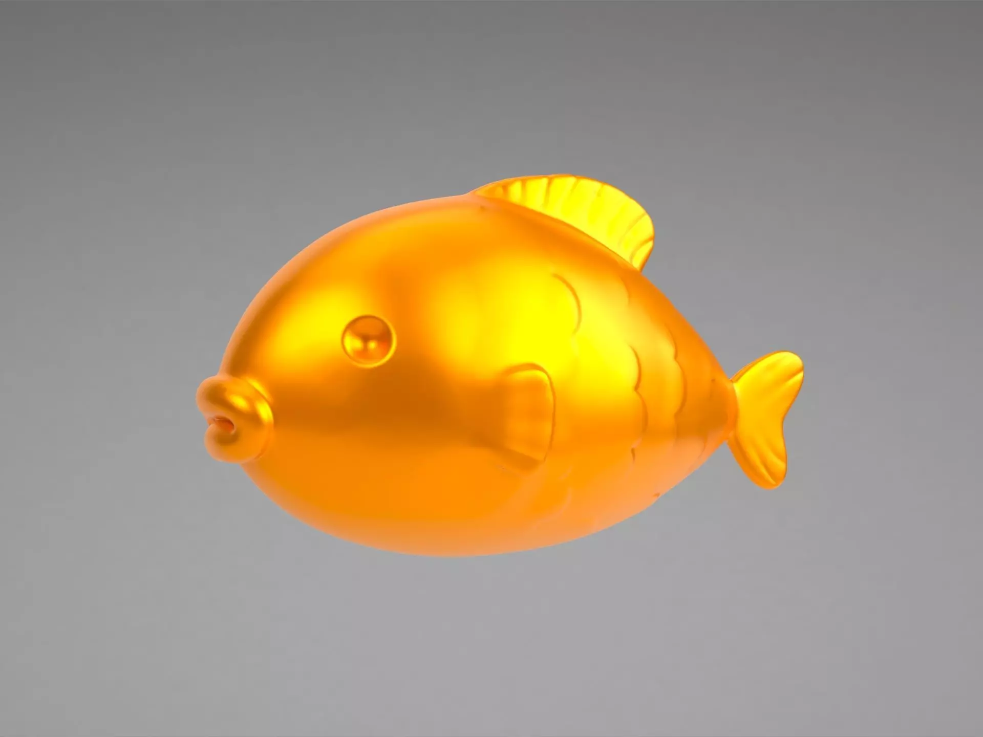 Piscis Brooch 3D print model