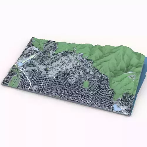 Cityscape Altadena Los Angeles County California United States