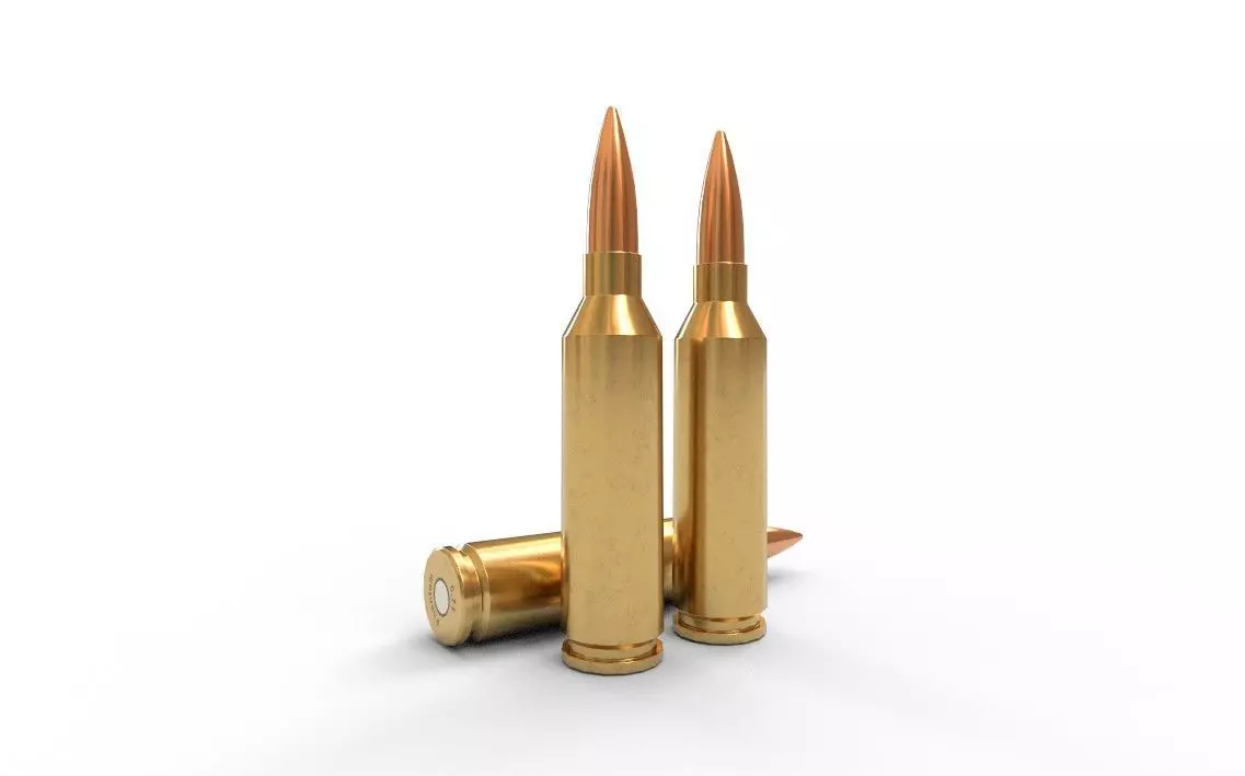 671 Phantom Ammo Low-poly 3D model