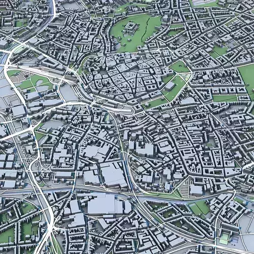 Brno City in the Czech Republic 3D model 4