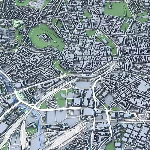 Brno City in the Czech Republic 3D model 3
