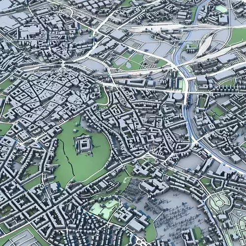 Brno City in the Czech Republic 3D model 6