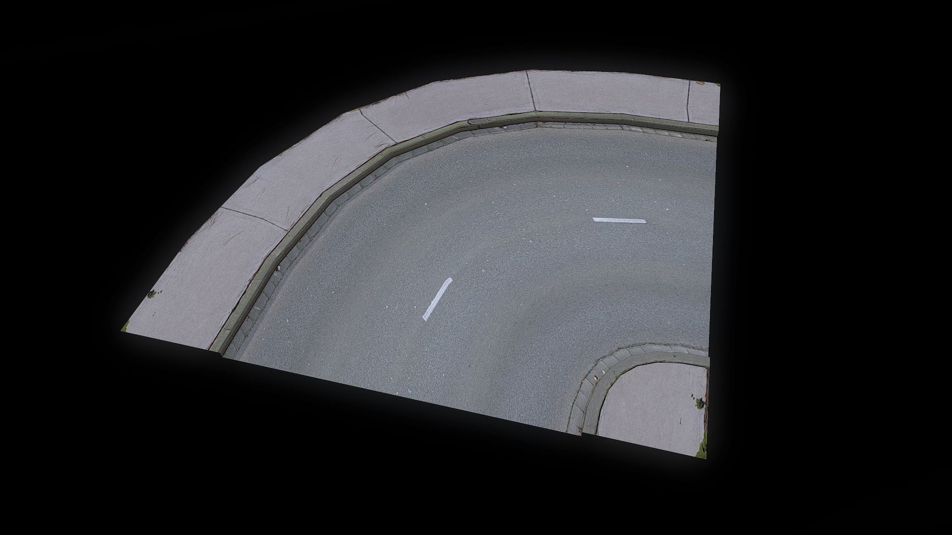 Low Poly Modular Road Network Low-poly 3D model_10