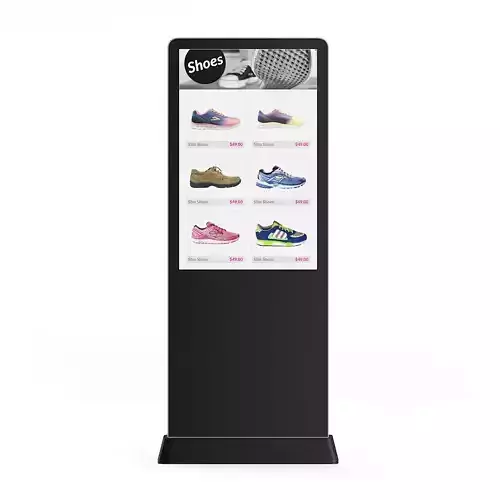 Standing Market Screen 3D model