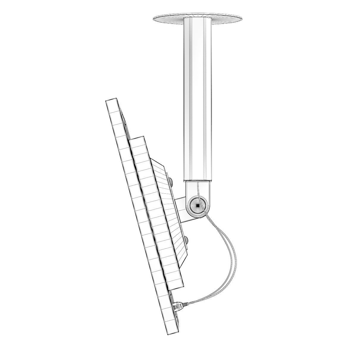 Market Ceiling Screen 3D model_3