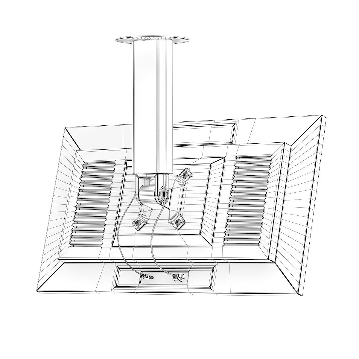 Market Ceiling Screen 3D model_5