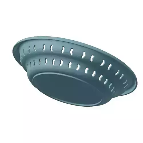 Plastic Premium Fruit Tray 3D model 3