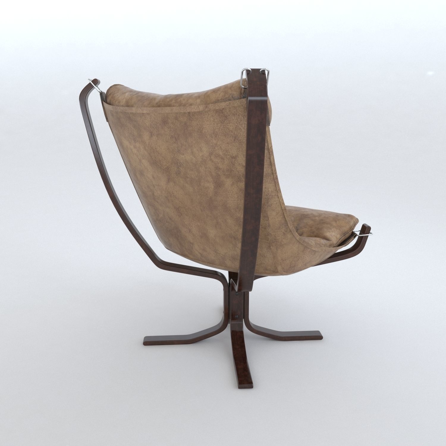 Falcon Chair by Sigurd Ressell 3D model_3