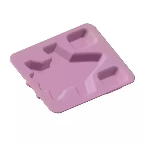 Plastic Kids Jet Dinner Plate