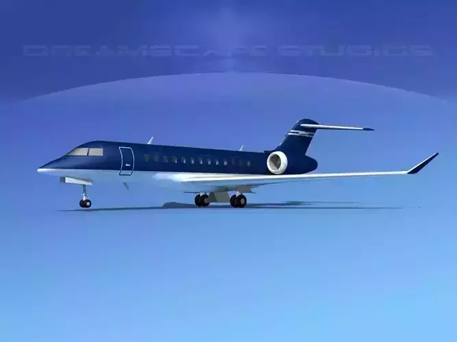 Global Express 6000 V07 3D model