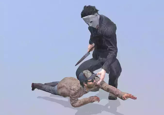 SERIAL KILLER MIKE MYERS V1 Pbr Fbx Animated