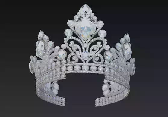 Princess Crown 3d Model