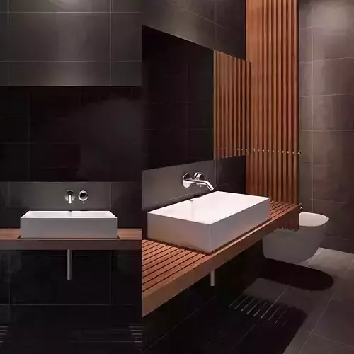 Modern Bathroom 3D model