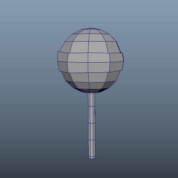 Lollipop on stick 3D model_4