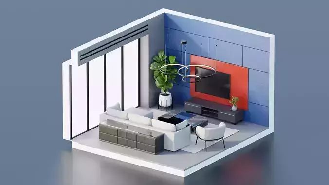 Living room interior