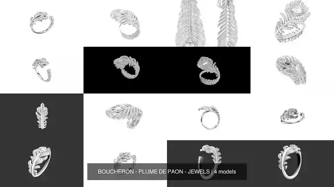 BOUCHERON - PLUME DE PAON - JEWELS