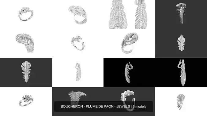 BOUCHERON - PLUME DE PAON - JEWELS