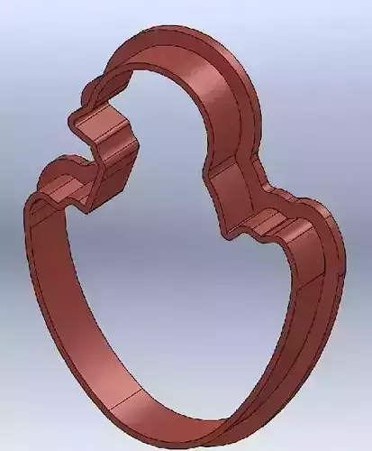 Chick in Egg Ester cookie cutter