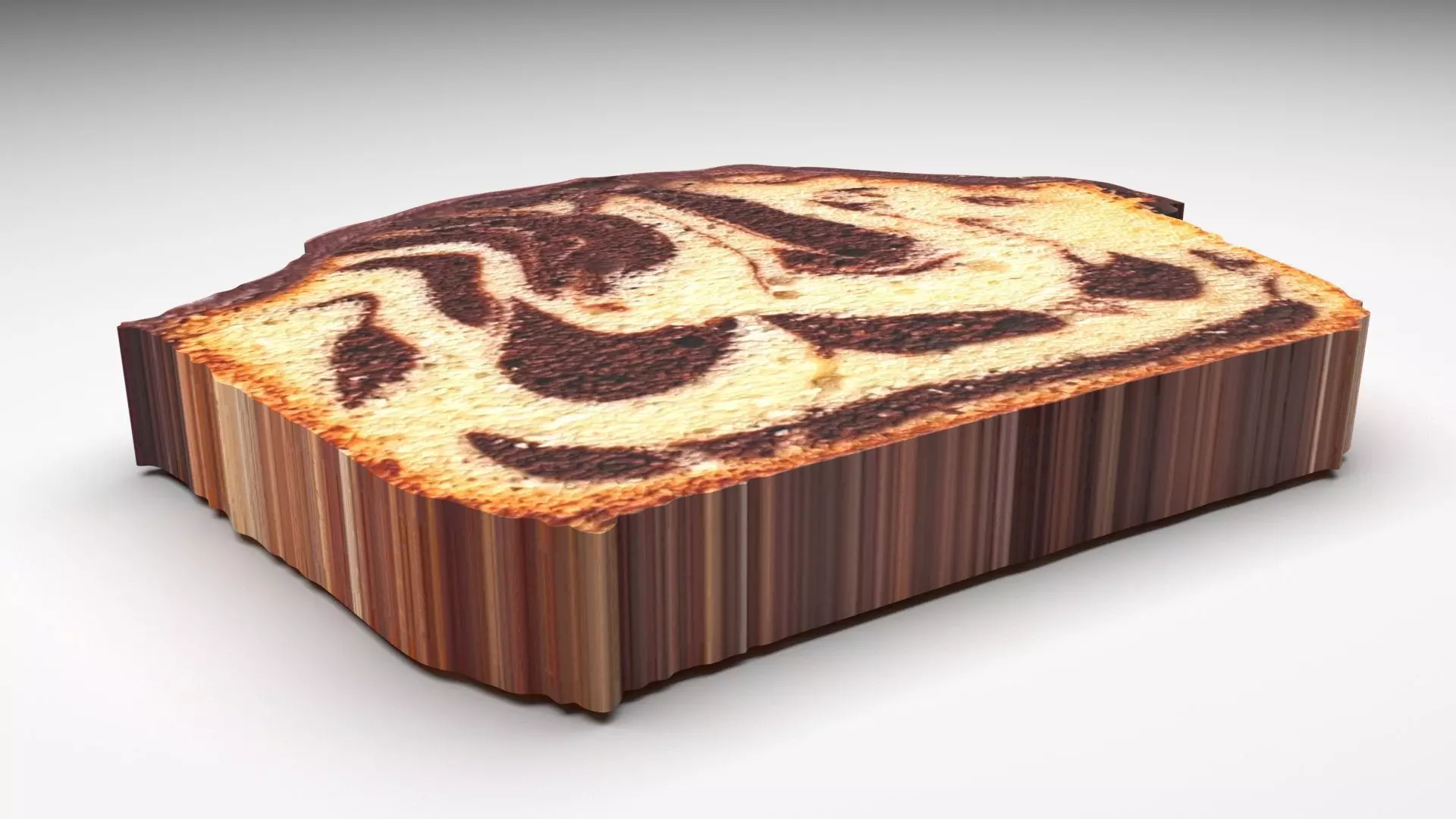 Marble Cake 3D model
