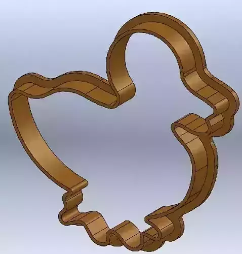 Mom Duck Ester cookie cutter