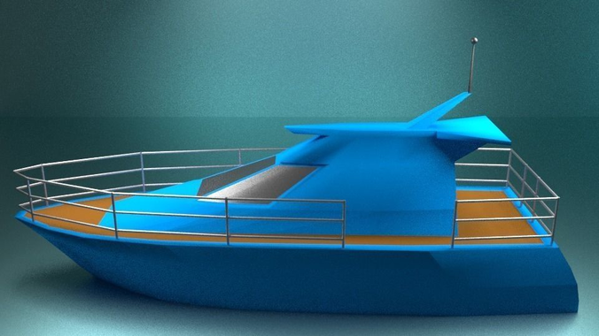 Boat 3D 3D model