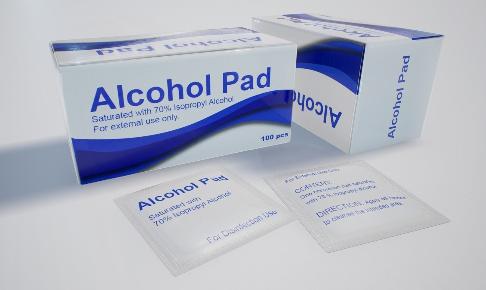 First Aid Kit 1 Plus 1 PBR Pack Low-poly 3D model_9