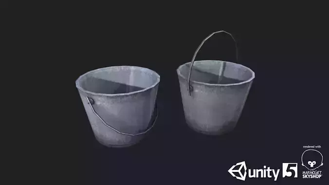 Metal Bucket 01