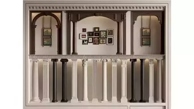 European-style decoration