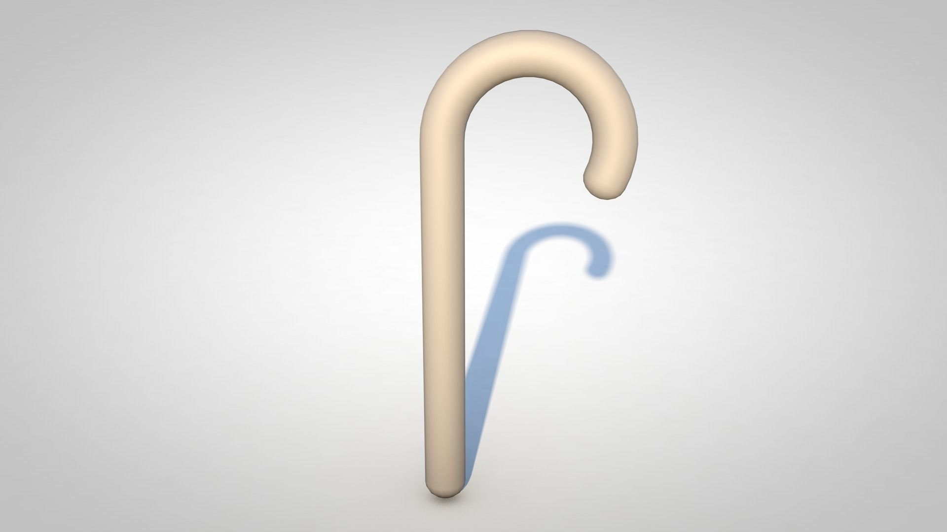Candy Cane 3D model_5