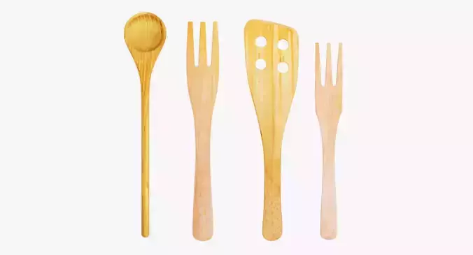 -Wooden Utensils V1-