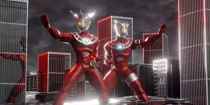 Ultraman Leo and Astra Stylized 3D Model Pack