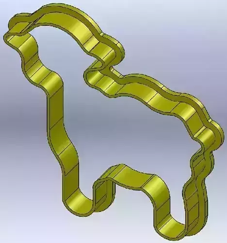 Mom Sheep Ester cookie cutter