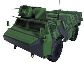 VAB 3D Model military vehicle 3D model