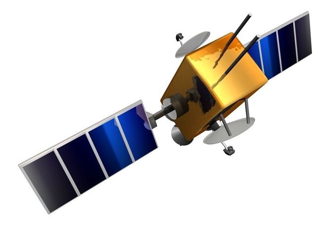 satellite 3D Model 3D model