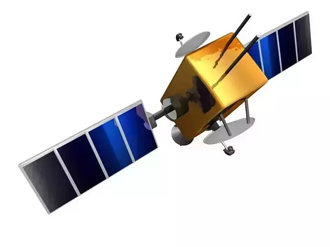 satellite 3D Model 3D model