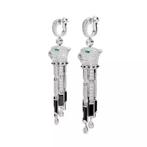 Panthere de Cartie earrings Panthera Pantera